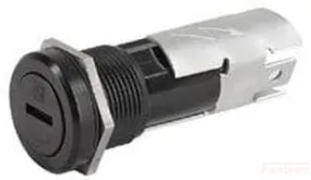 0031.2203, Shock-Safe Fuseholder, 5 x 20 mm, Slotted Cap, 4 W / 16 A, IP 40 / IP 67