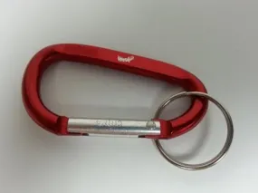 6MM Carabiner With Split Ring w/OSHA logo - #402949