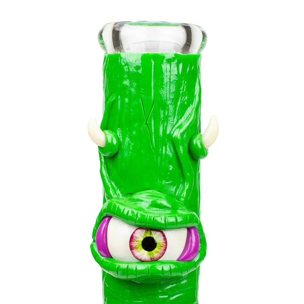 7mm Resin 3D Artwork Glass Beaker Water Bong