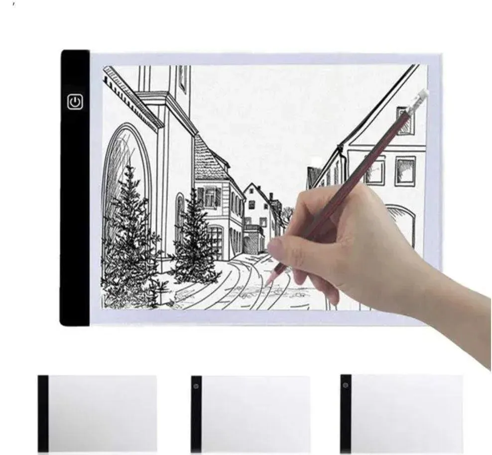 A4 LED Acrylic Drawing Board - Ultra Thin Dimmable Tracing Light Box