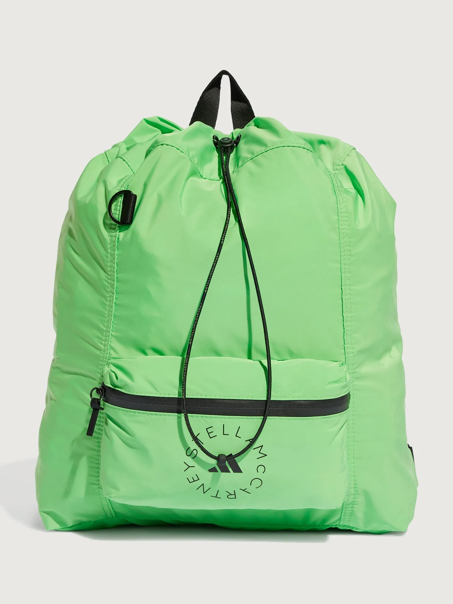 adidas by Stella McCartney Gymsack - SEMI FLASH GREEN/BLACK/BLACK