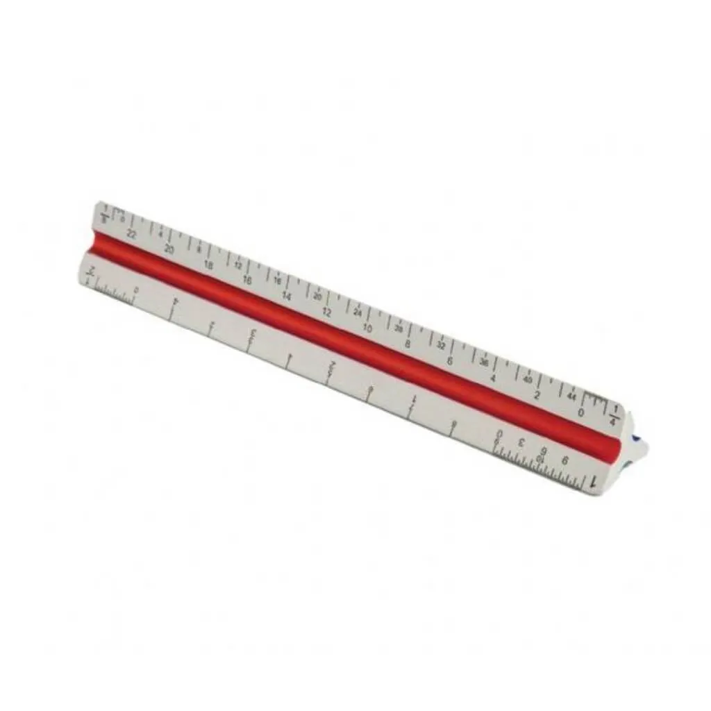 Architect Aluminum Triangular Scale 6in