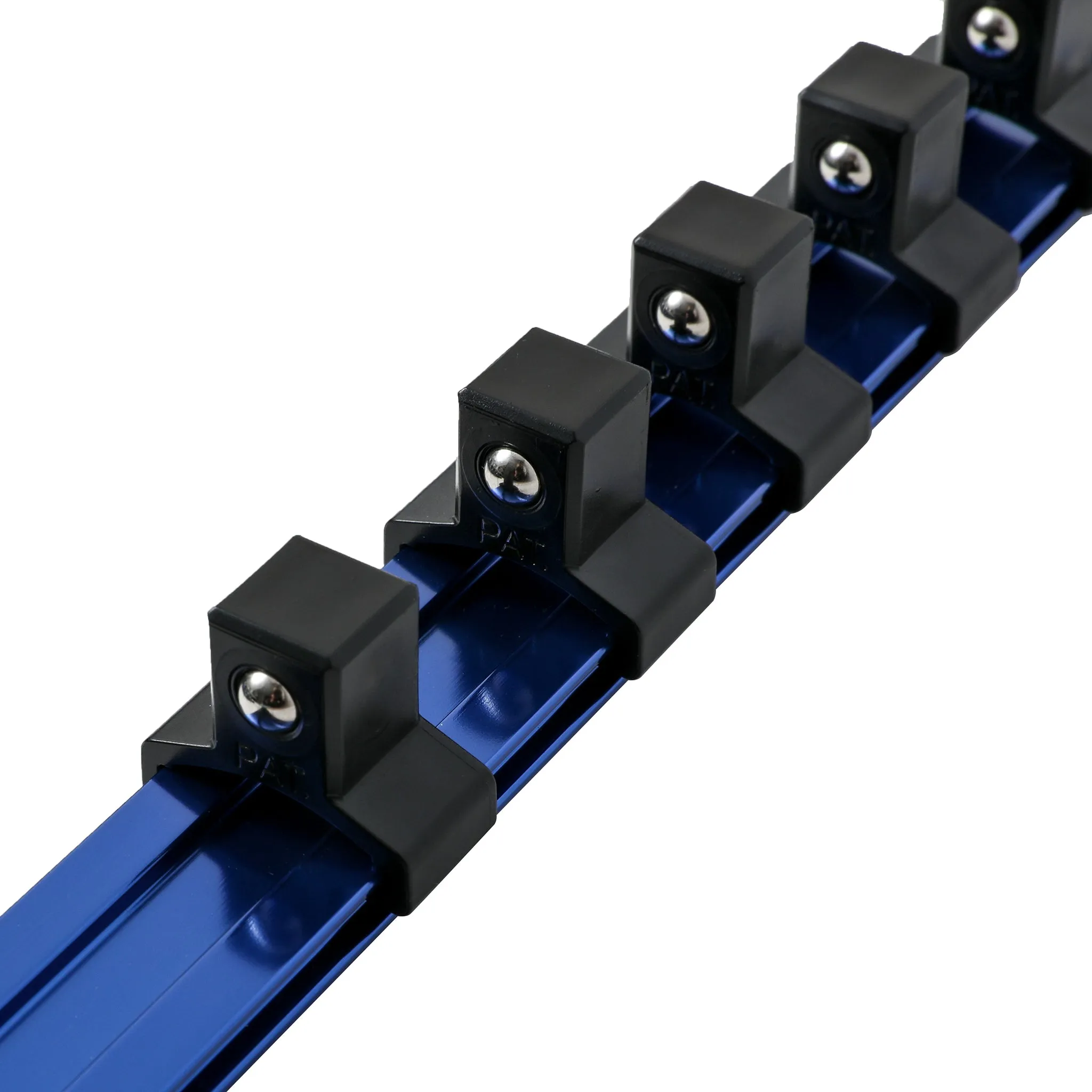 ARES 60044 - 1/2" Drive Blue Aluminum Socket Rail