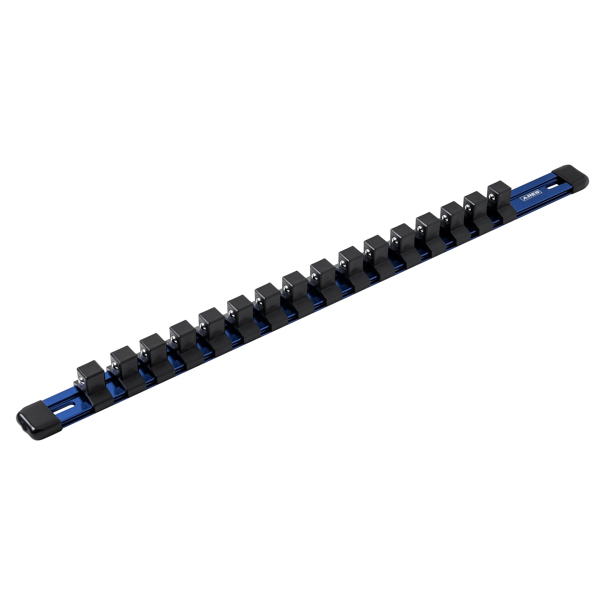 ARES 60044 - 1/2" Drive Blue Aluminum Socket Rail