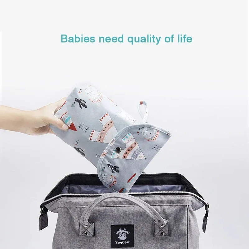 Baby Mini Diaper Bag Portable Organizer Nappy Bag Outdoor Travel