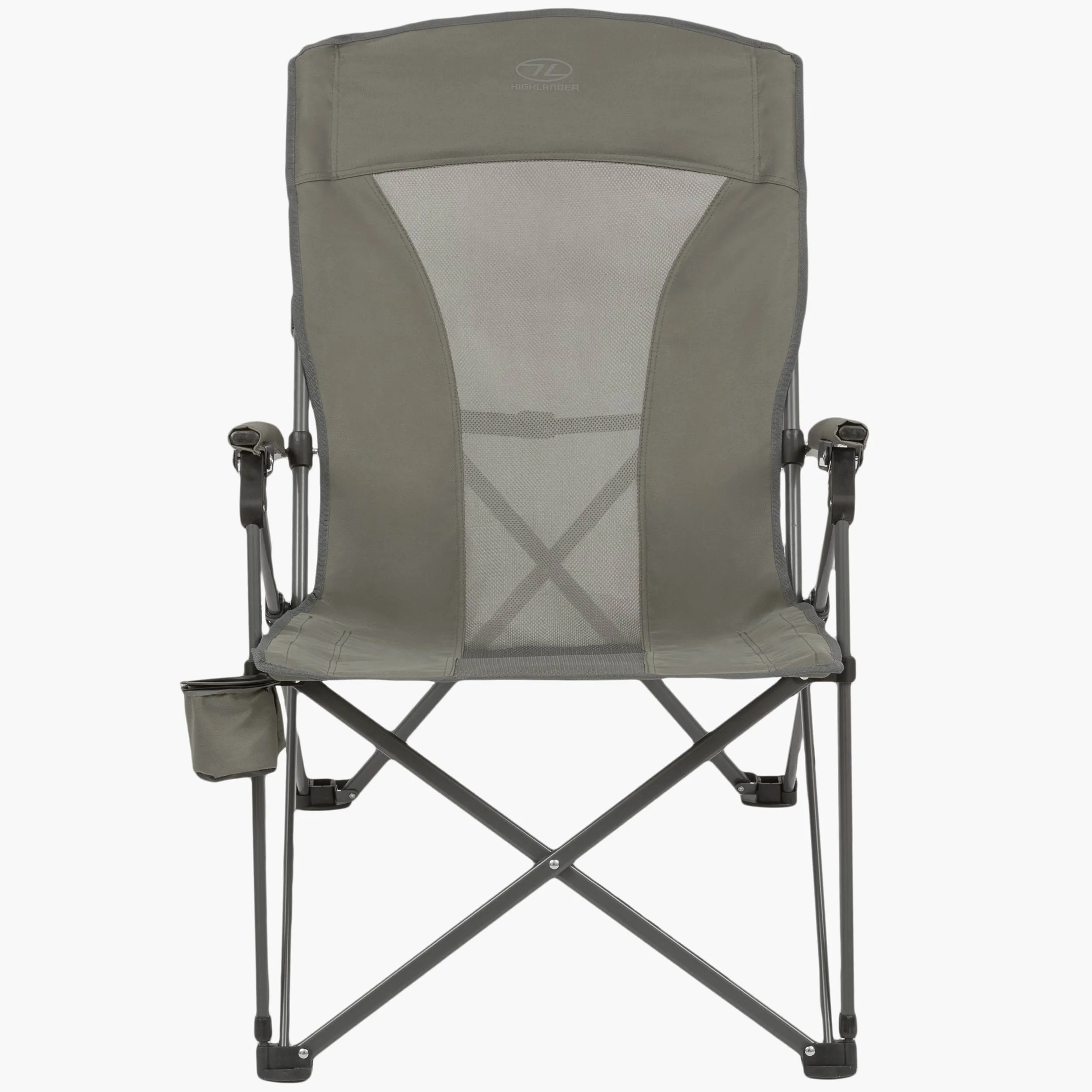 Balvenie Recliner Camping Chair, Charcoal