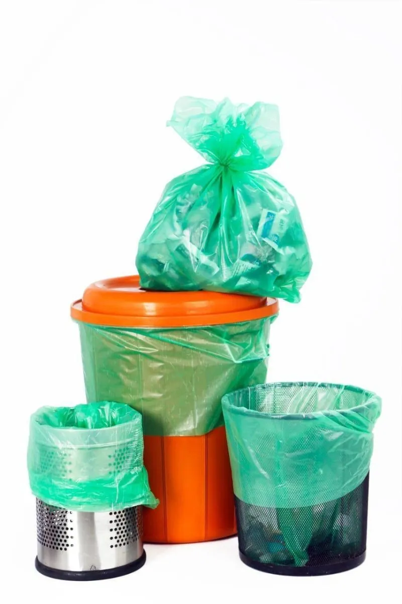 Biodegradable Garbage Bags - Pack of 60 bags 19''X21''