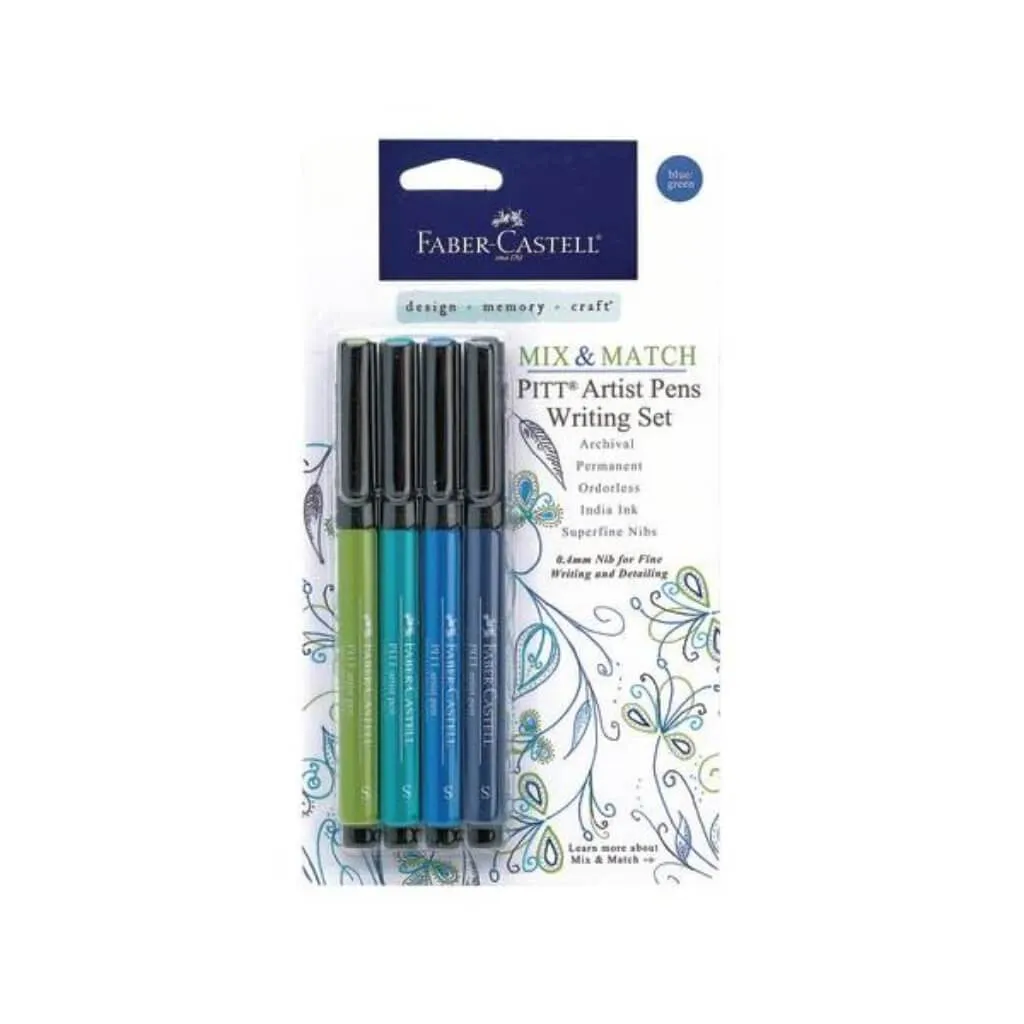 Blue/Green Mix & Match Pens