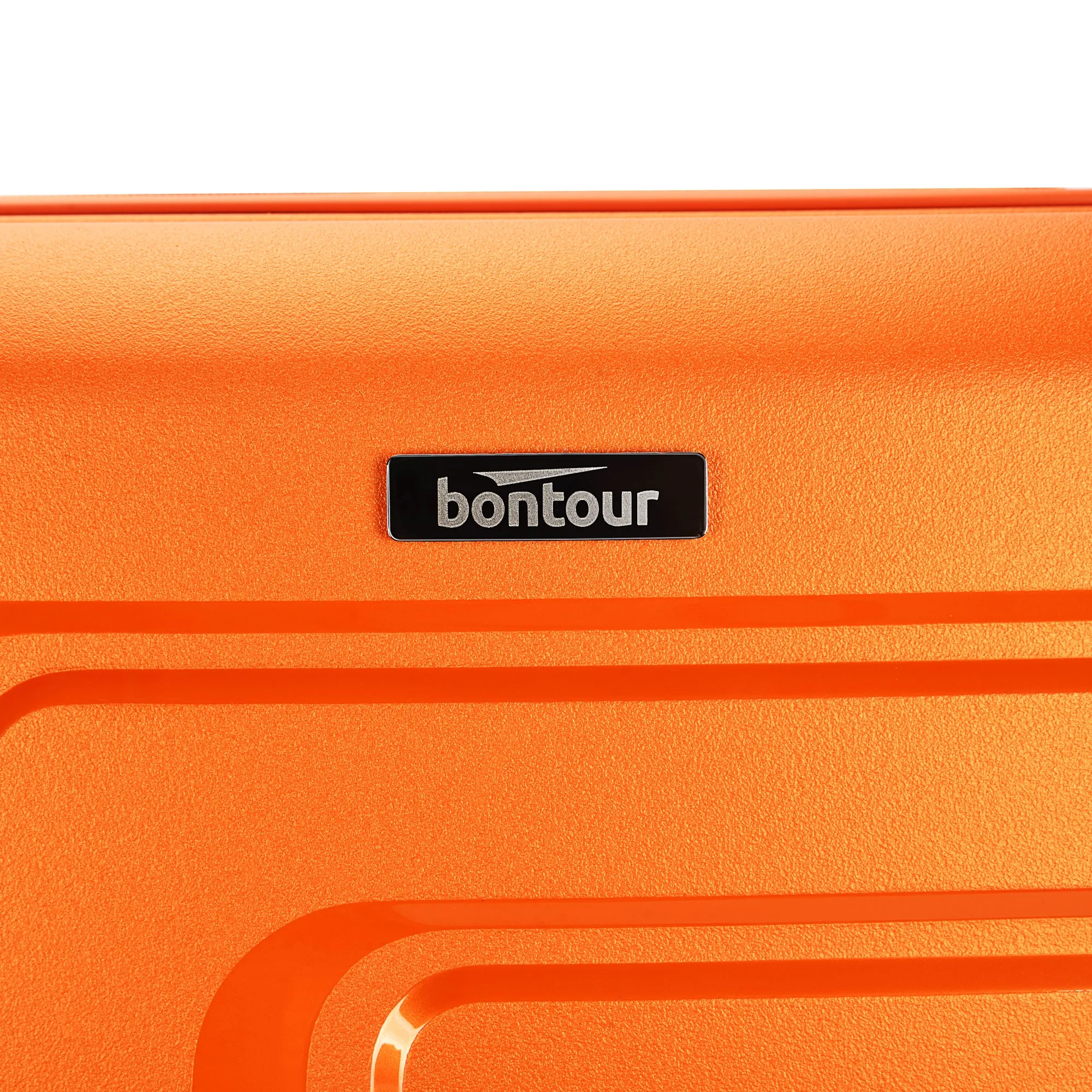 Bontour 'Charm' 4-wheeled cabin suitcase with TSA lock, 55x40x20cm, Sunset-Gold