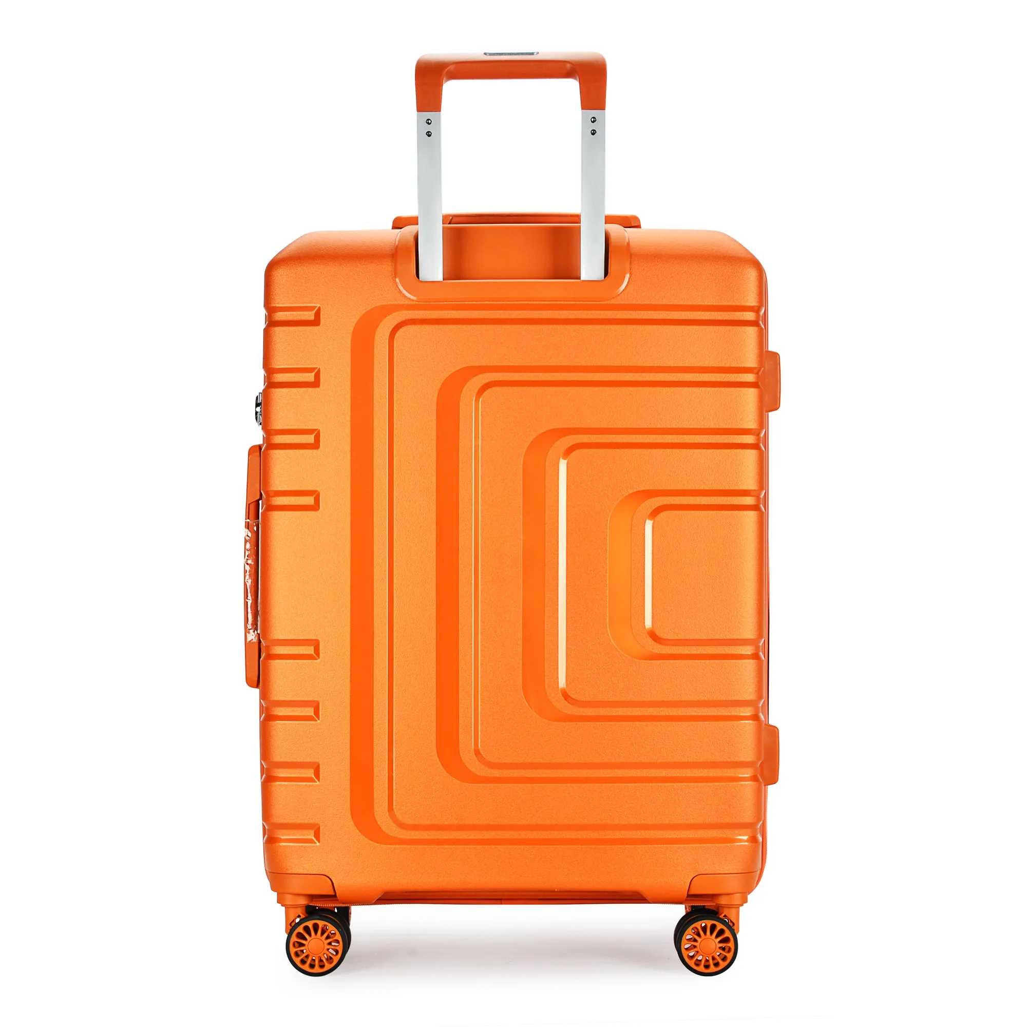 Bontour 'Charm' 4-wheeled cabin suitcase with TSA lock, 55x40x20cm, Sunset-Gold