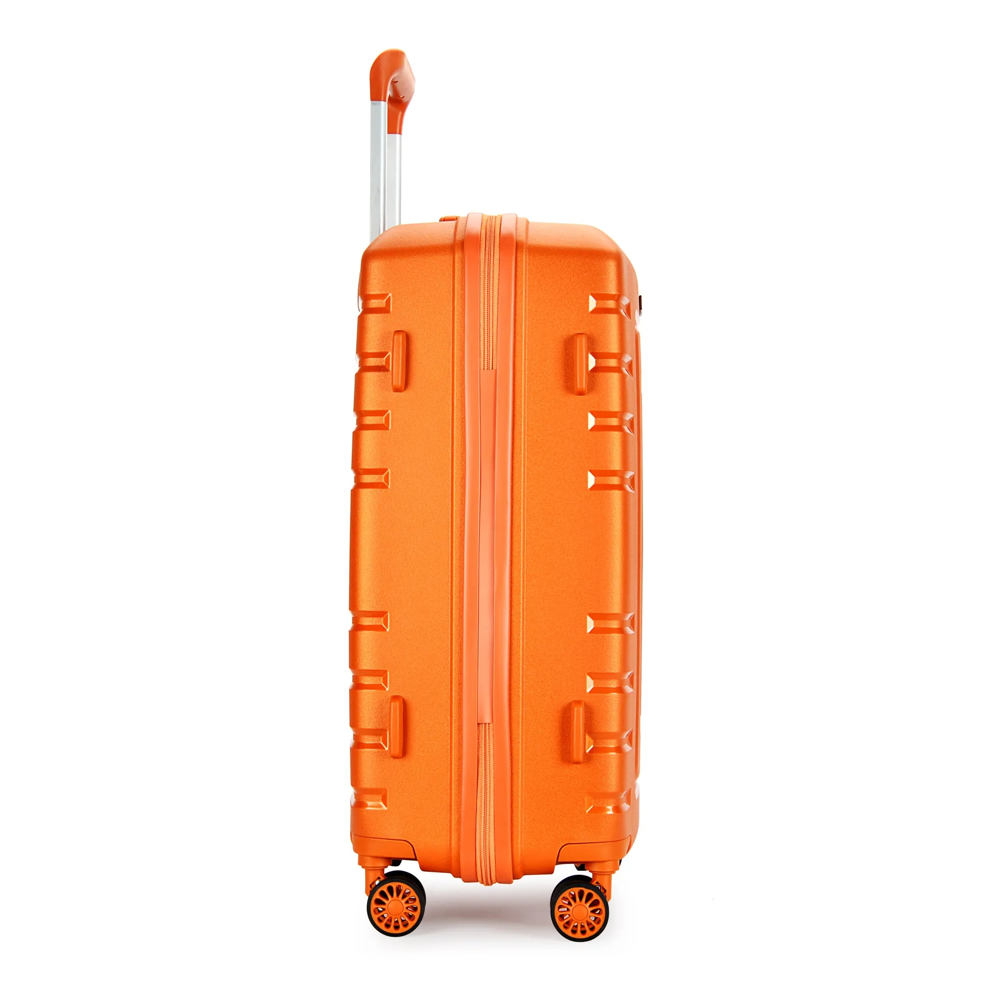 Bontour 'Charm' 4-wheeled cabin suitcase with TSA lock, 55x40x20cm, Sunset-Gold