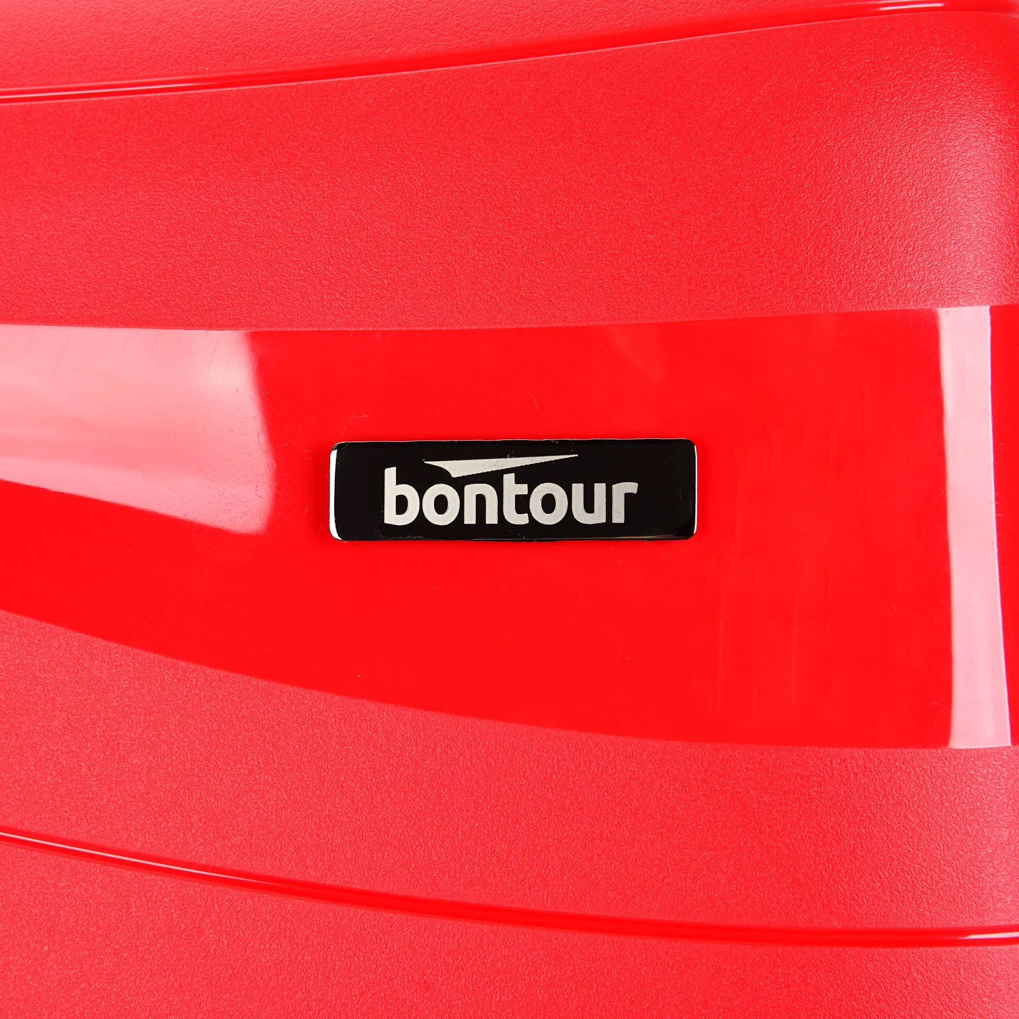 BONTOUR "Flow" 4-wheel suitcase 76x51x31 cm with TSA lock, size L, red