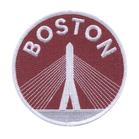 BOSTON "Zakim Bridge" Embroidered Patch