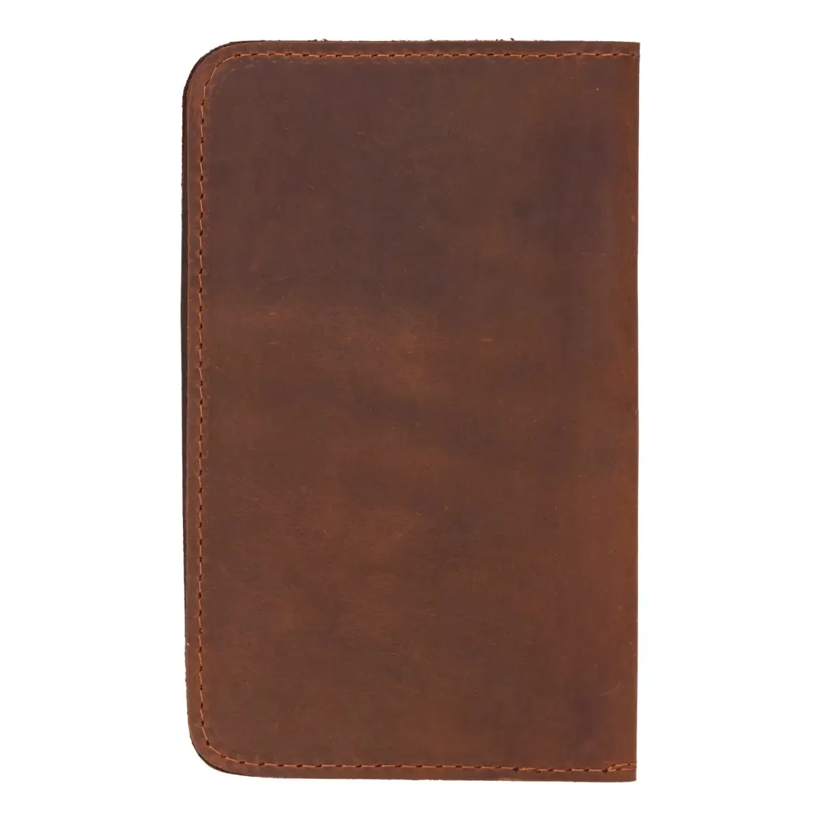 Brown Leather Passport Holder