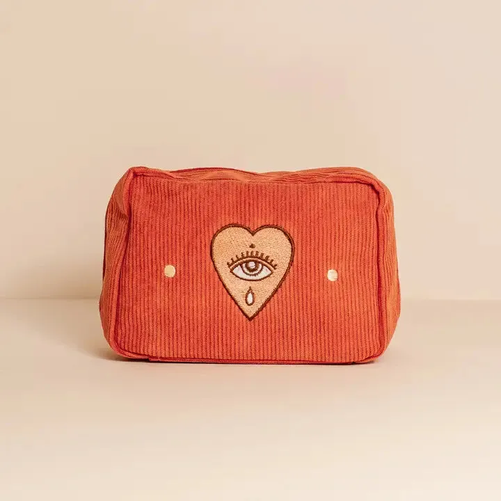 Cai & Jo Corduroy Makeup Bag