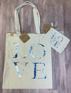 Canvas Collection / Tote and Canvas Travel Pouch (Sold Separately)