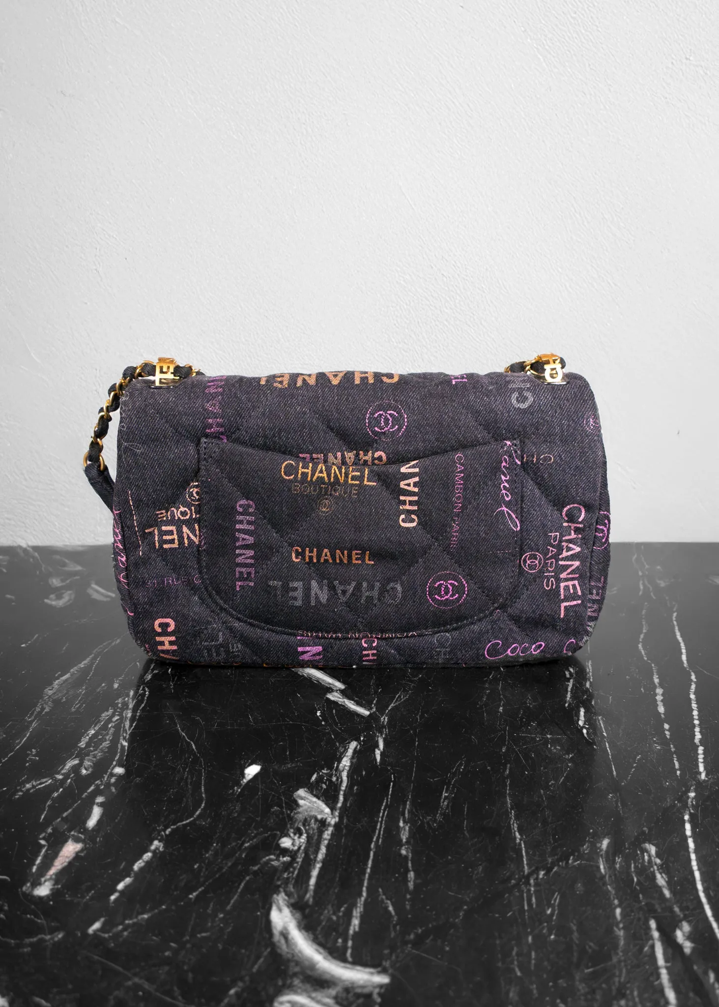 Chanel 2022 Denim Mood Flap Bag