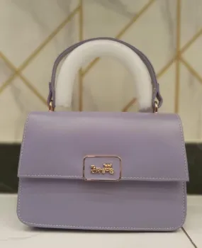 Coach Women's Shoulder Bag - Supreme High Quality (Purple)