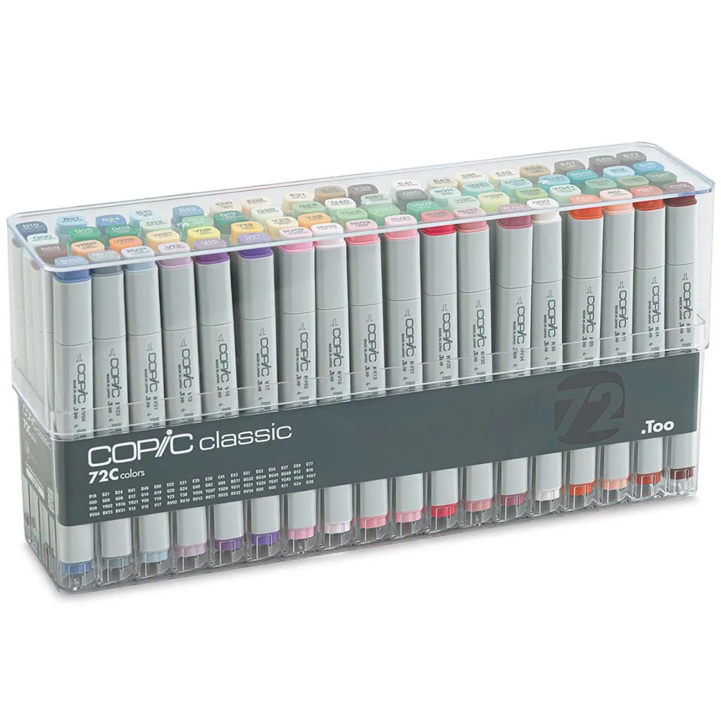 Copic Original Markers Set C Flesh Tones Set of 72