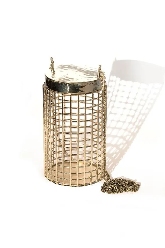 Cylinder Cage Bag