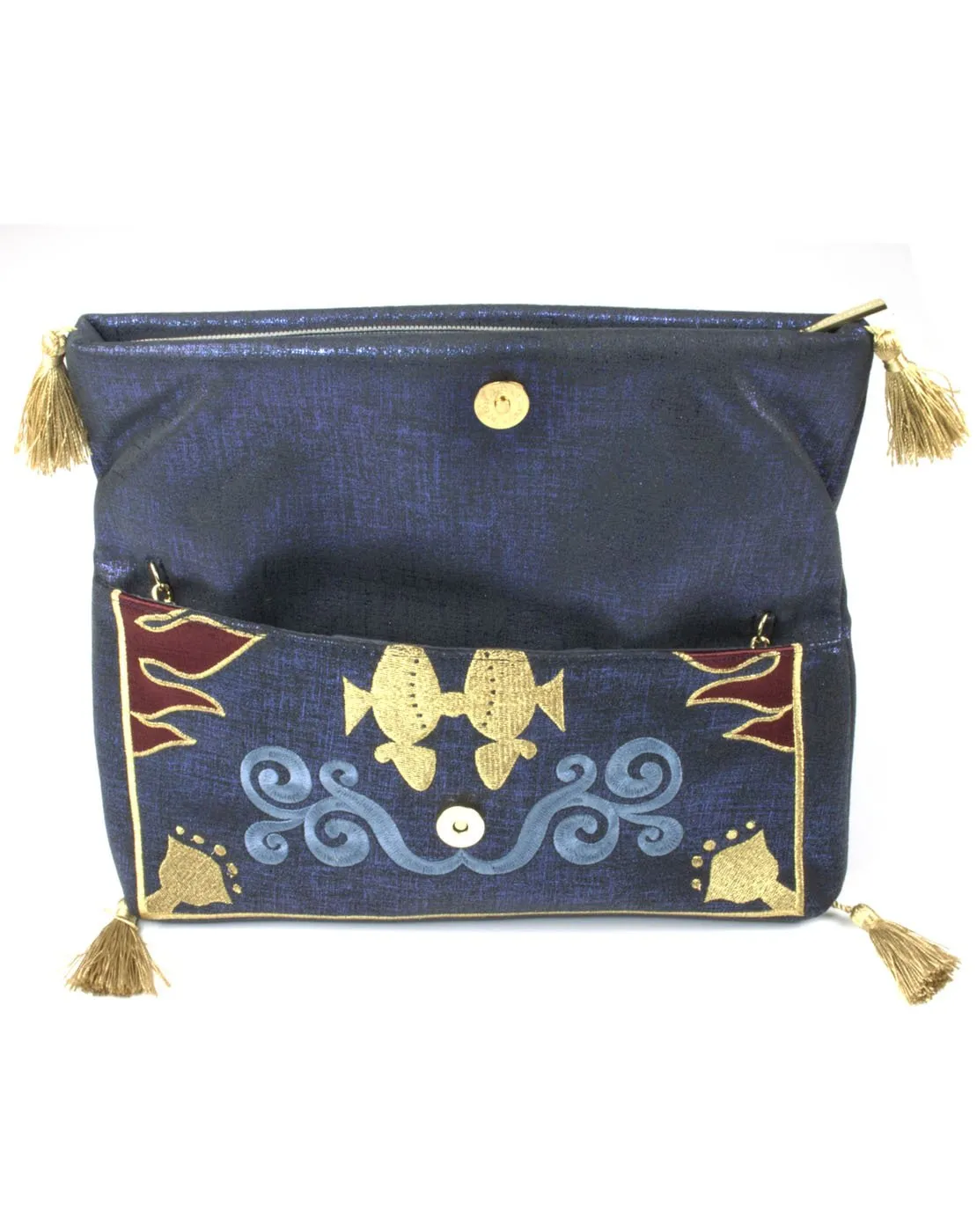 Danielle Nicole Disney Aladdin Magic Carpet Luxury Designer Clutch Bag Handbag