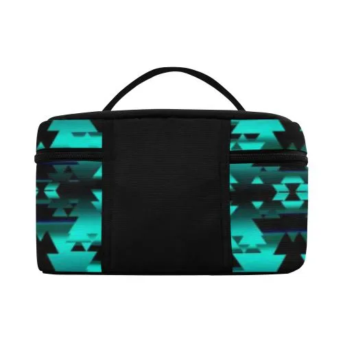 Dark-Deep Lake-Winter-Camp Cosmetic Bag/Large