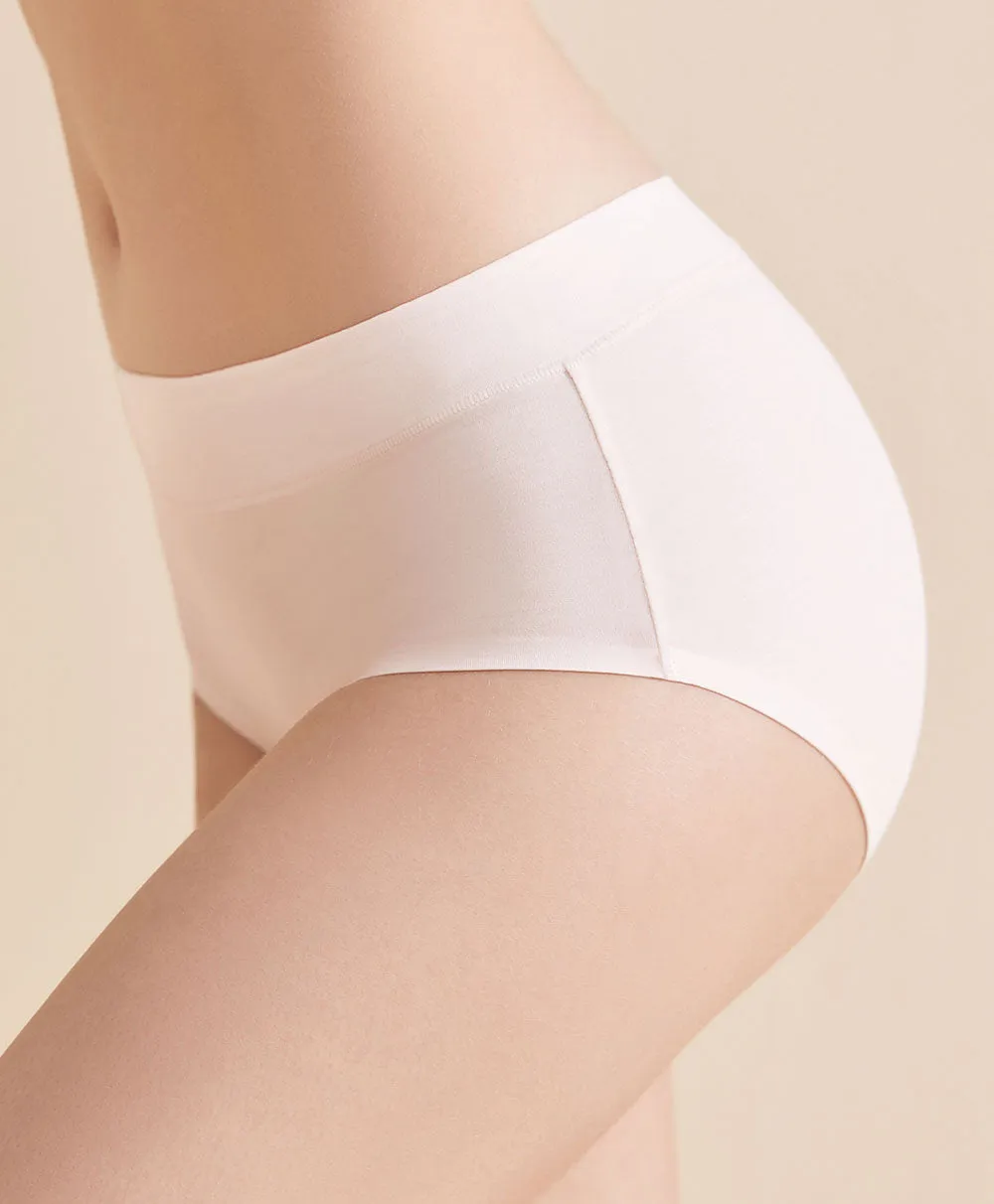 Delightful Soft Tencel Seamless Midi Panties