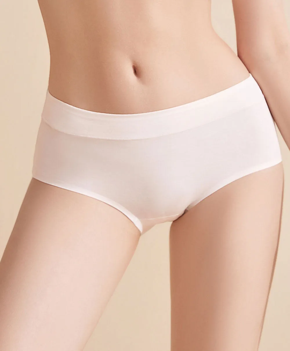 Delightful Soft Tencel Seamless Midi Panties