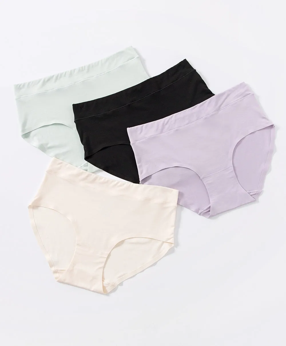 Delightful Soft Tencel Seamless Midi Panties