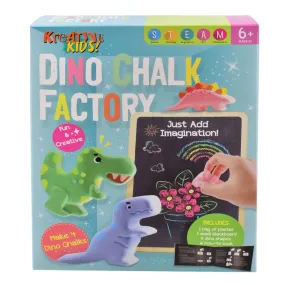 Dino Chalk Factory Make Your Own Dinosaur Chalk Craft Play Set