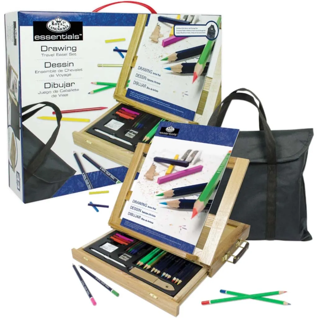 Drawing Travel Easel Set 44pc