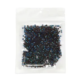 Emerald Shimmer Hotfix Rhinestone Bulk Pack