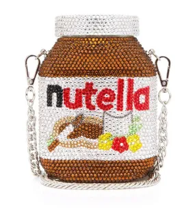 Fashionable and Nutella Clutch - Bridal / Bridesmaid / Wedding Clutch / Evening bag - wedding prom festival fashion party