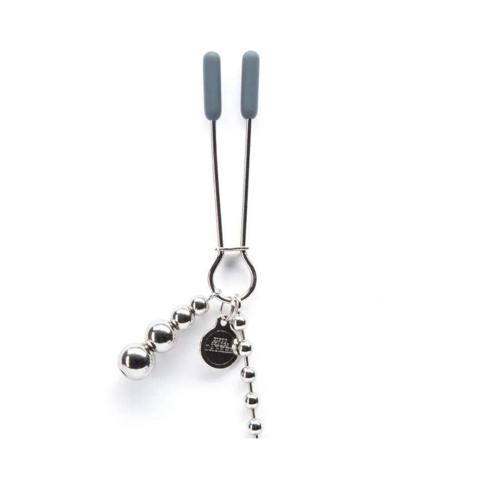 Fifty Shades Darker At My Mercy Beaded Chain Nipple Clamps