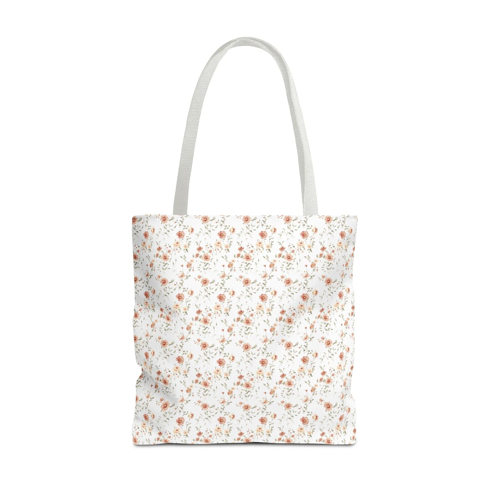 Floral Pattern Tote Bag - Stylish and Eco-Friendly Shopping Bag