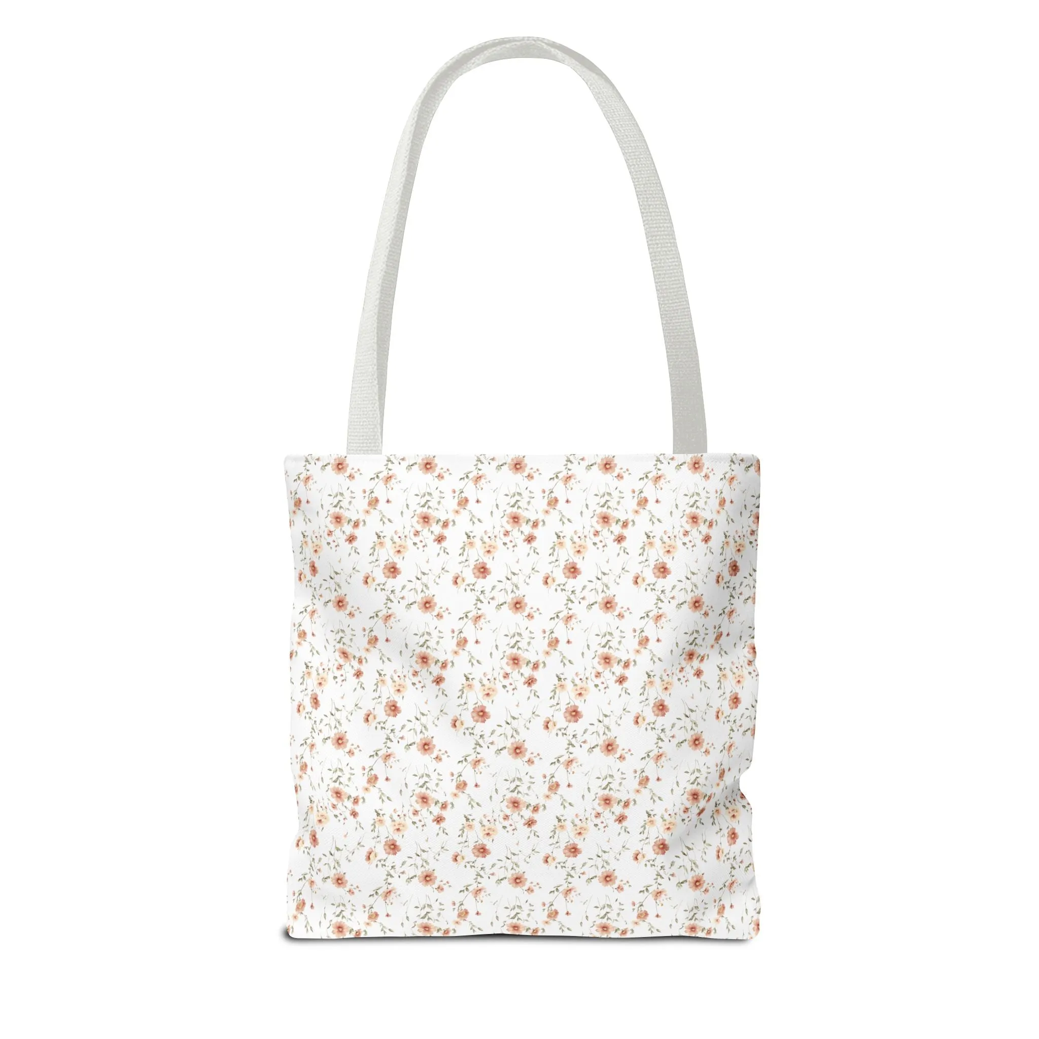 Floral Pattern Tote Bag - Stylish and Eco-Friendly Shopping Bag