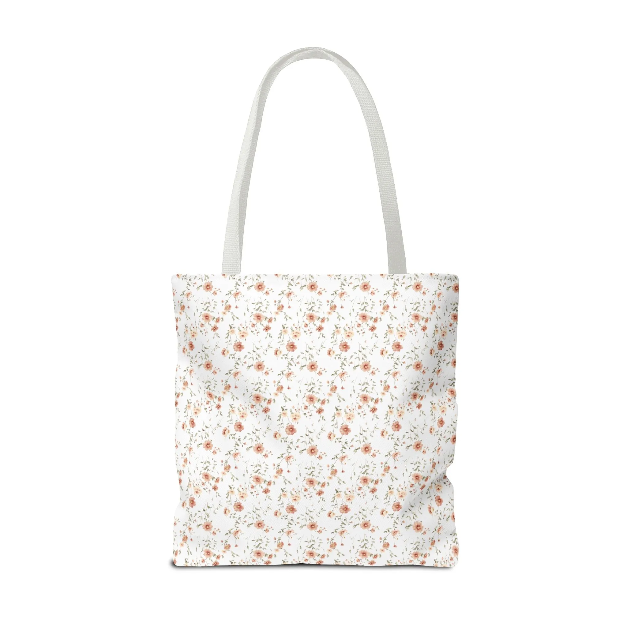 Floral Pattern Tote Bag - Stylish and Eco-Friendly Shopping Bag