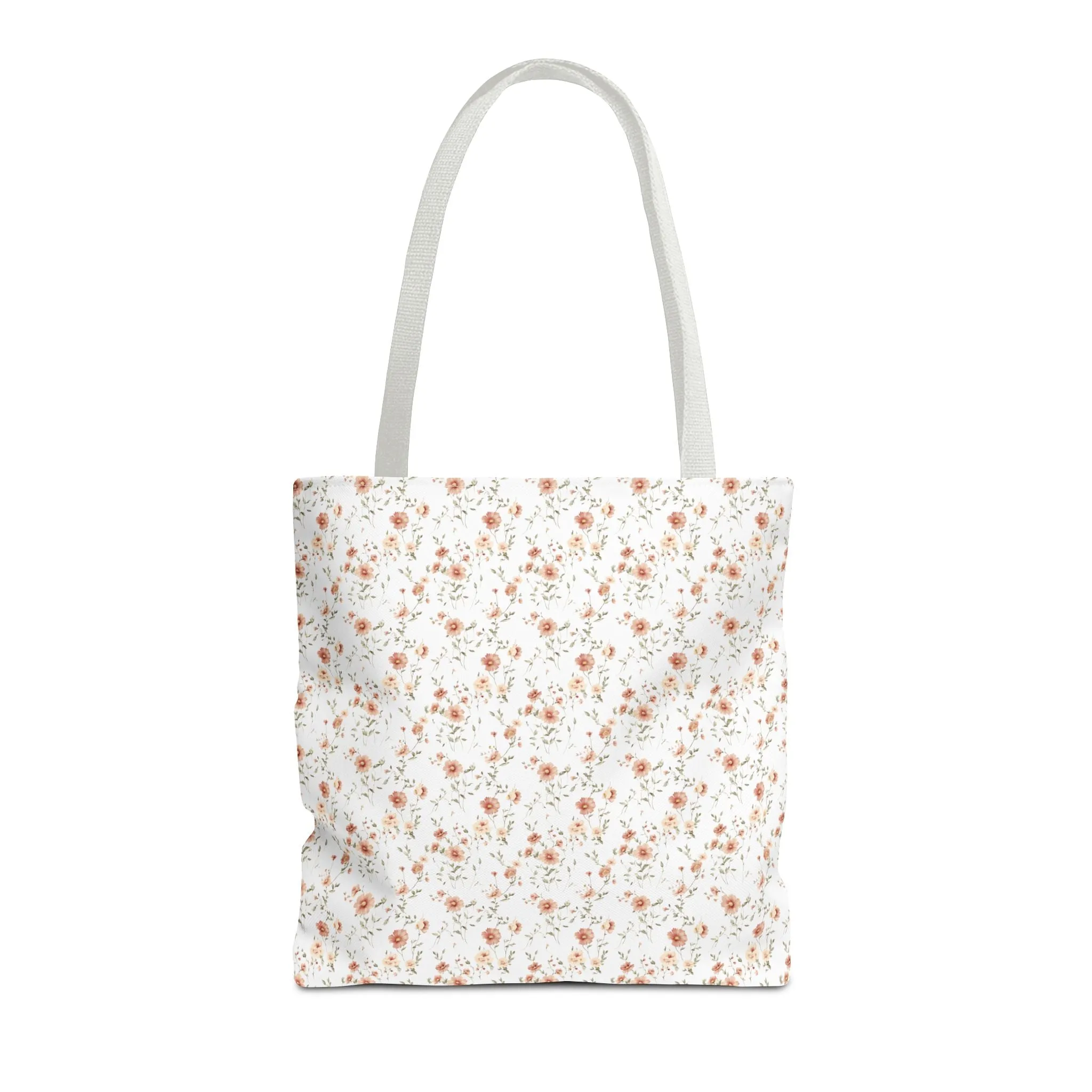 Floral Pattern Tote Bag - Stylish and Eco-Friendly Shopping Bag