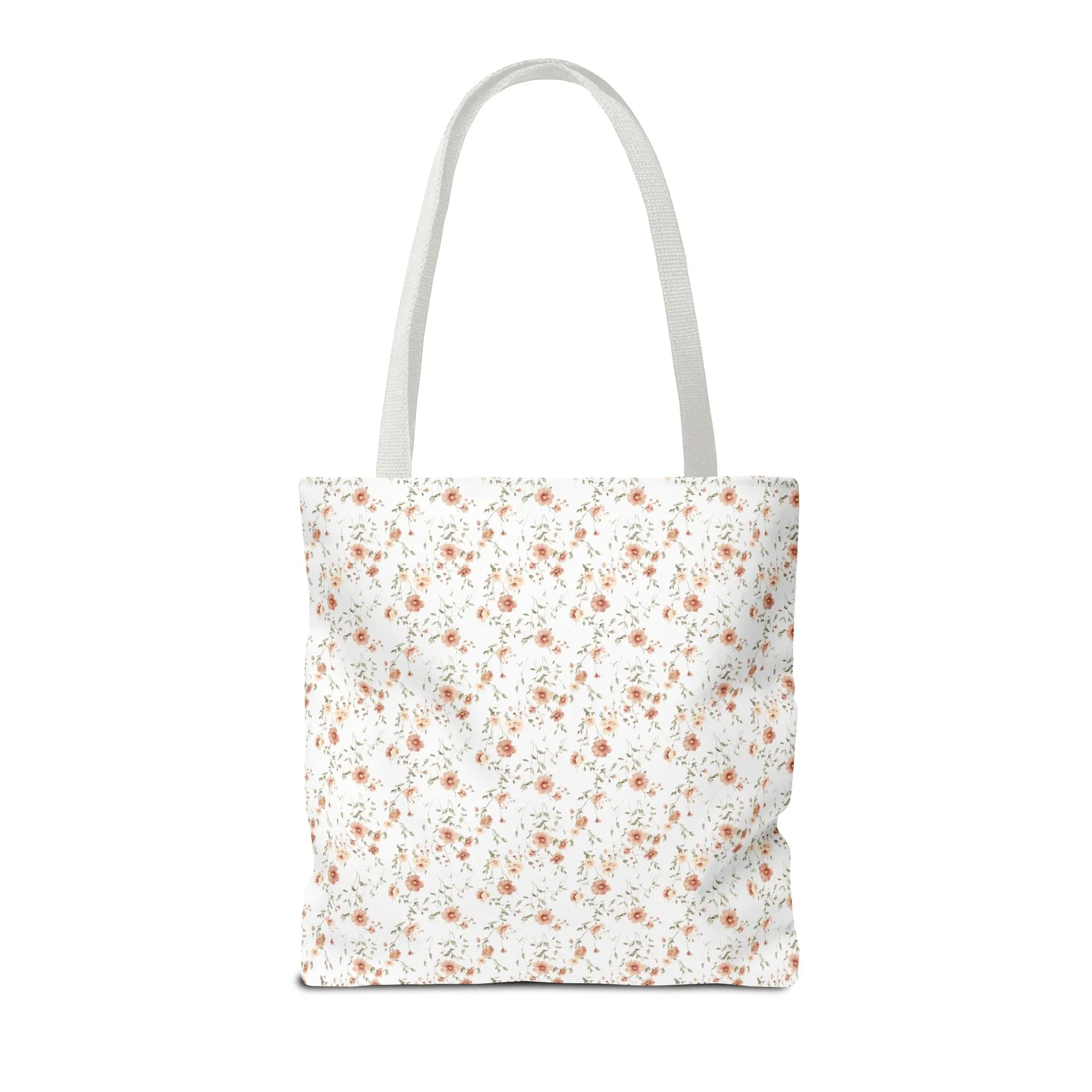 Floral Pattern Tote Bag - Stylish and Eco-Friendly Shopping Bag