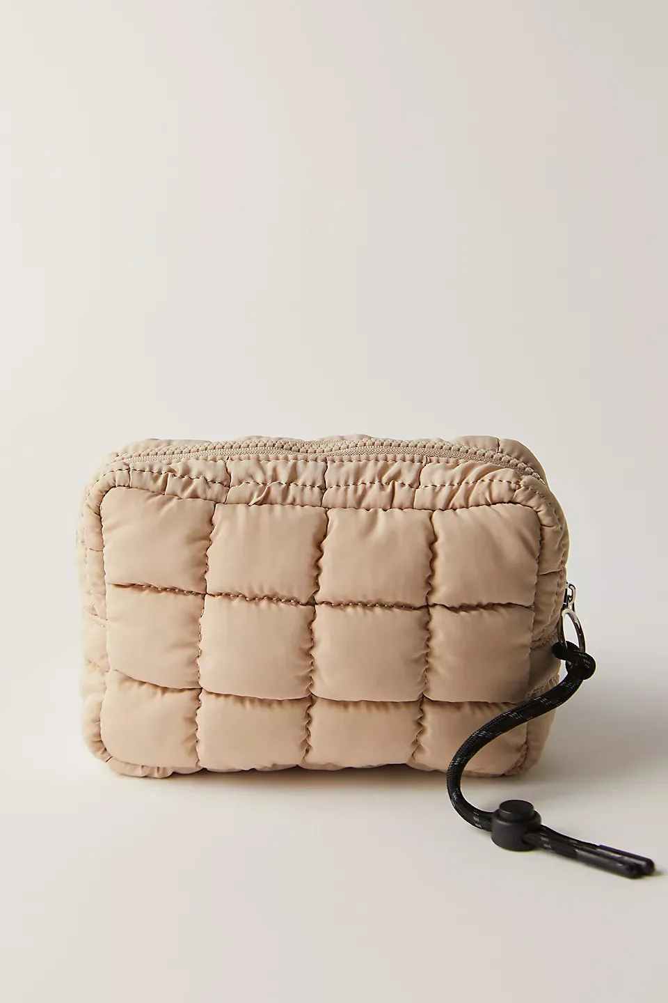 Free People Quilted Mini Case- Off White