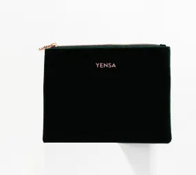 Green Velvet Bag