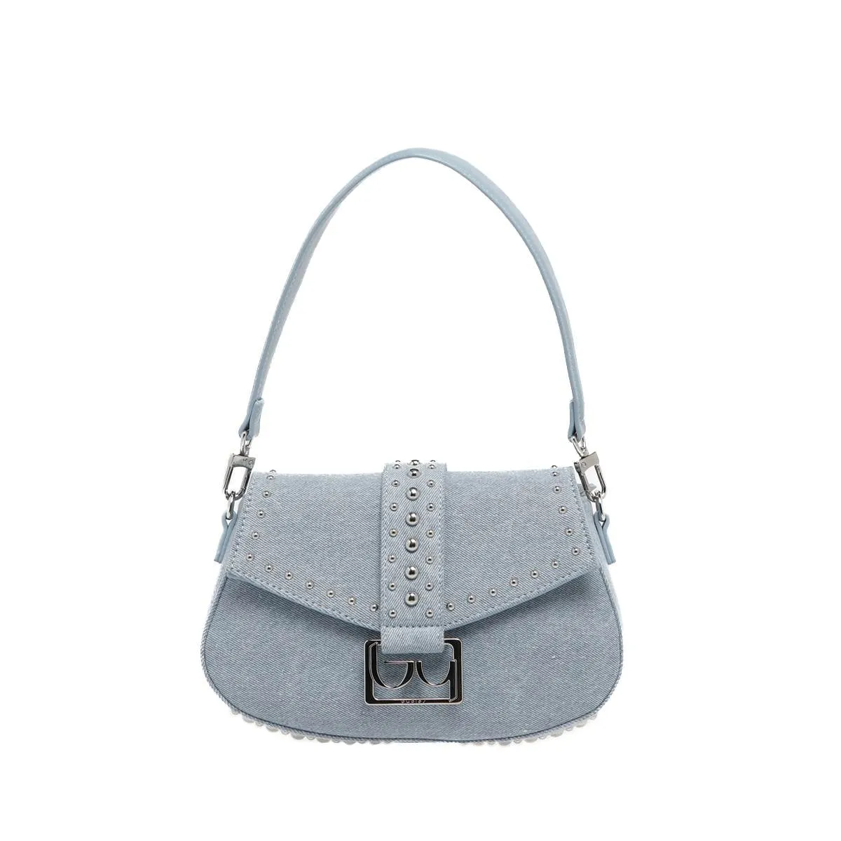 Isabella Saddle Bag Denim