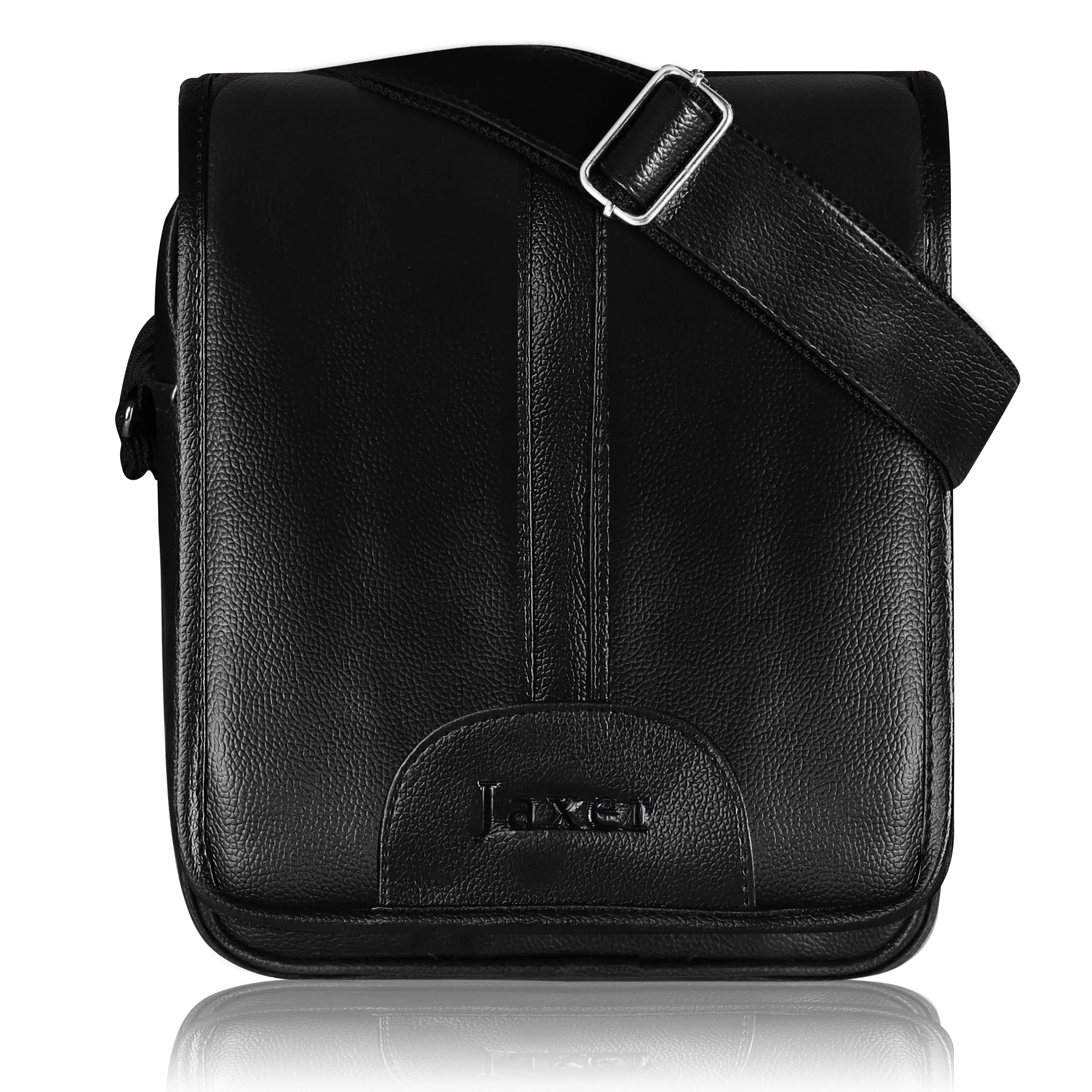 Jaxer Black Sling Bag for Men & Women - JXRSB109