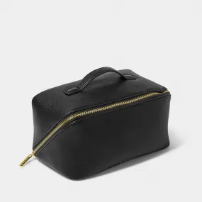 Katie Loxton Black Large Make Up / Washbag KLB3344