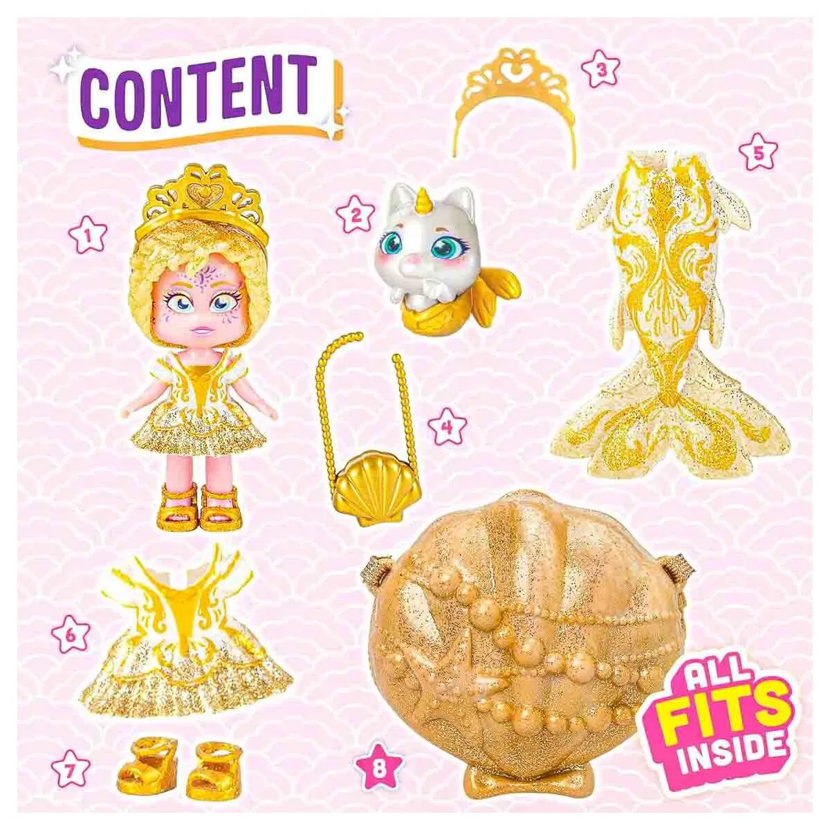 KookyLoos Express Yourself Mermaid Jewel Doll