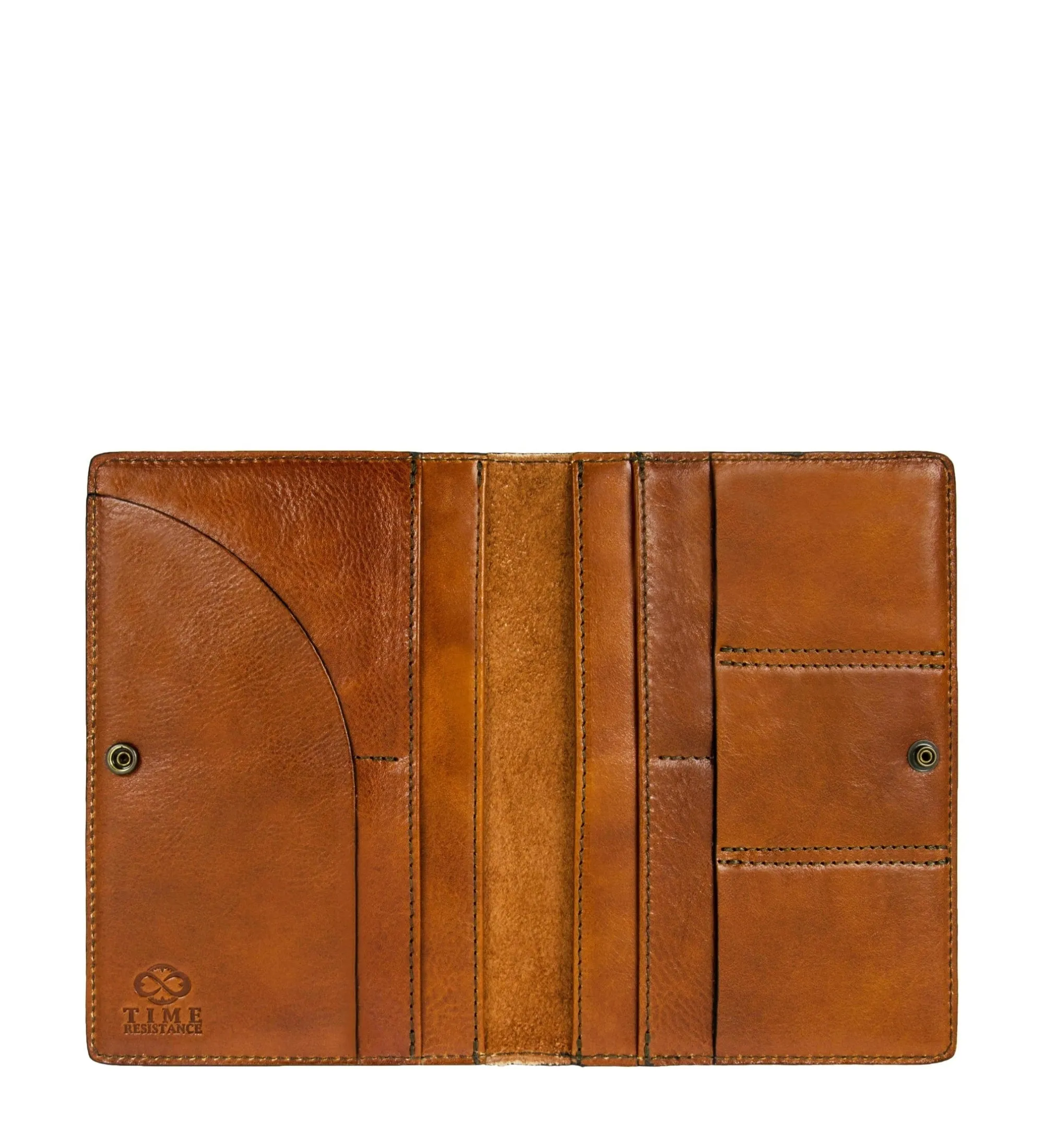 Large Leather Passport Holder for Women - Gulliver's Travels