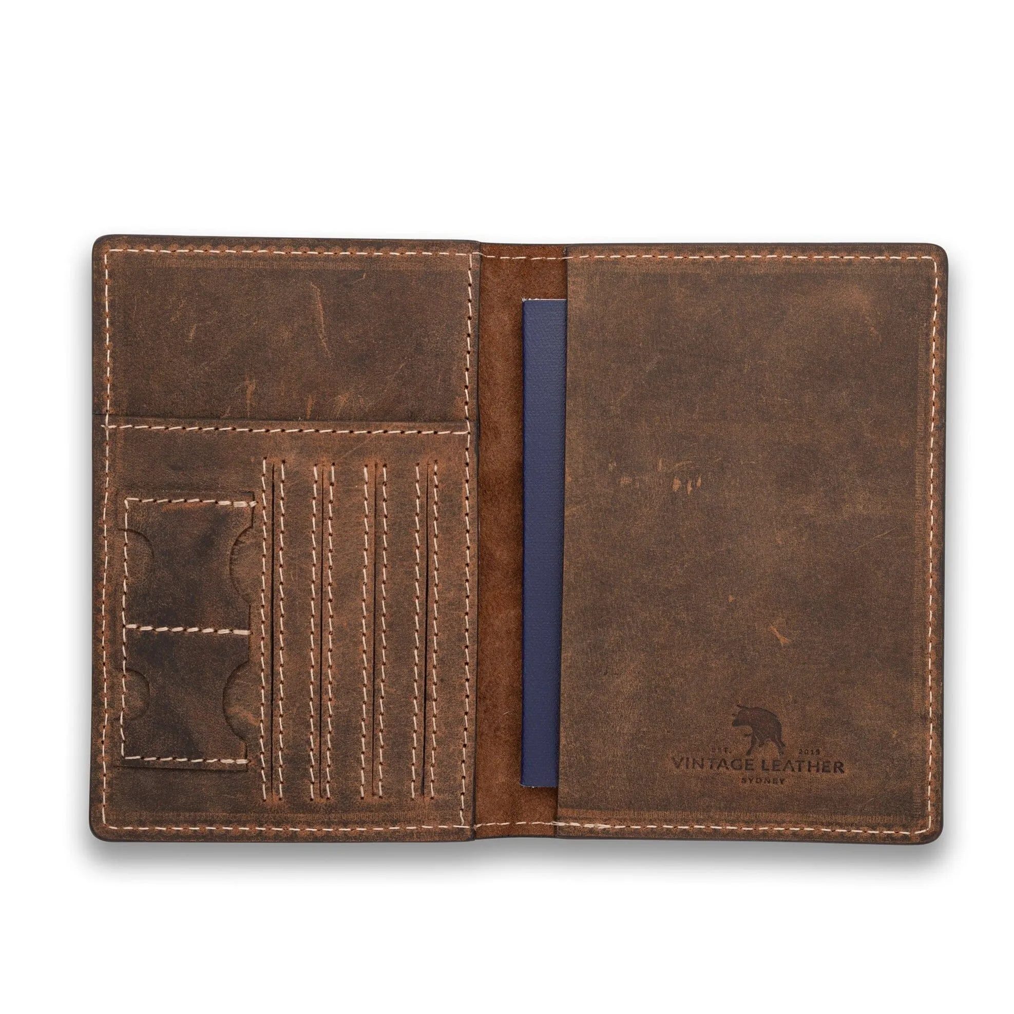 Leather Passport Wallet Malta