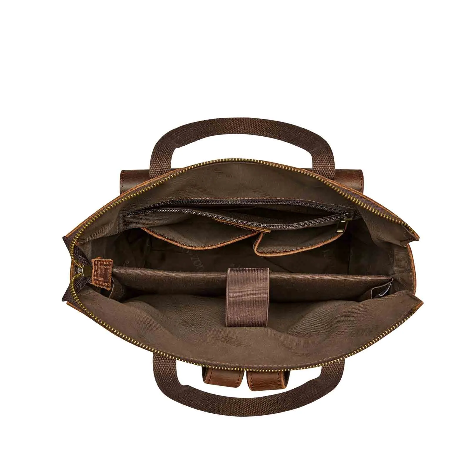 Leather Top-handle Backpack