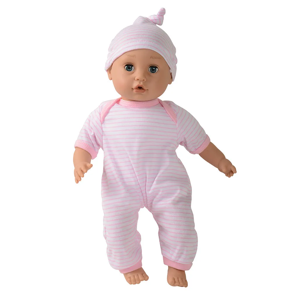 Light Skin 16" Baby Doll with Outfits & Accessories