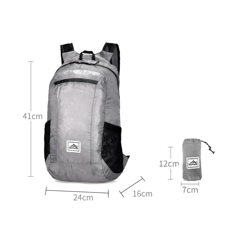 Lightweight Portable Foldable Backpack Waterproof Backpack Folding Bag Ultralight Outdoor Pack Good For Women Men Travel Hiking